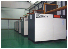 日立 HISCREW 空压机工程现场